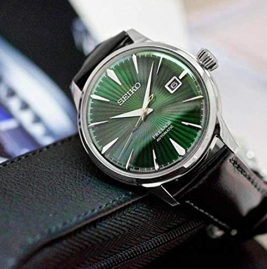 Seiko SRPD37J1 Presage Automatic Green Analog Sports Watch Made in Japan Automatic Overseas Shipping Men's
