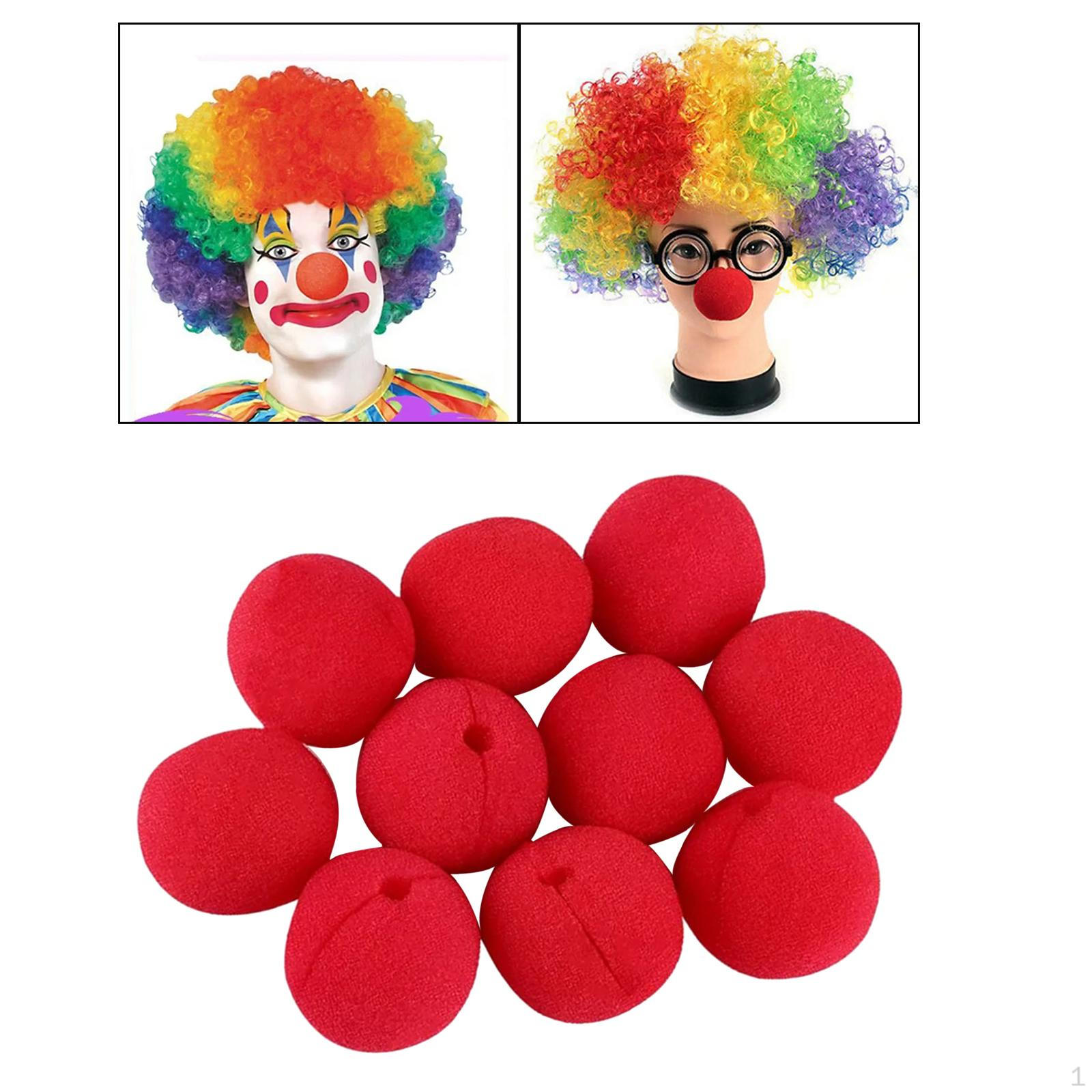 

Красные клоунские носы, Массовый косплей для костюмов, реквизит для фотосессии, сценическое выступление, Рождество