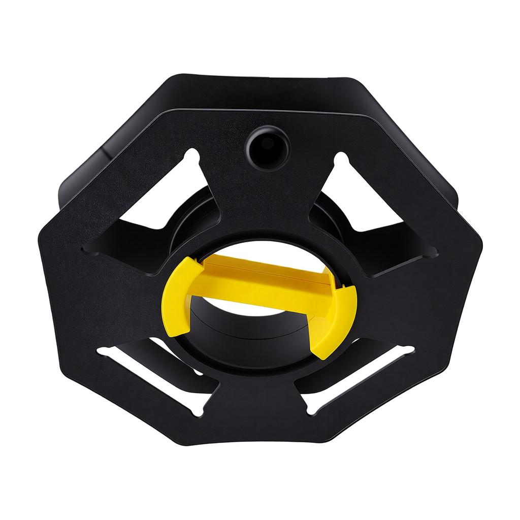 Cord Storage Reel Center Rotating Handle Extension Cord Network Cable Holiday Light Rope Reel for Studio Garage RV Yard