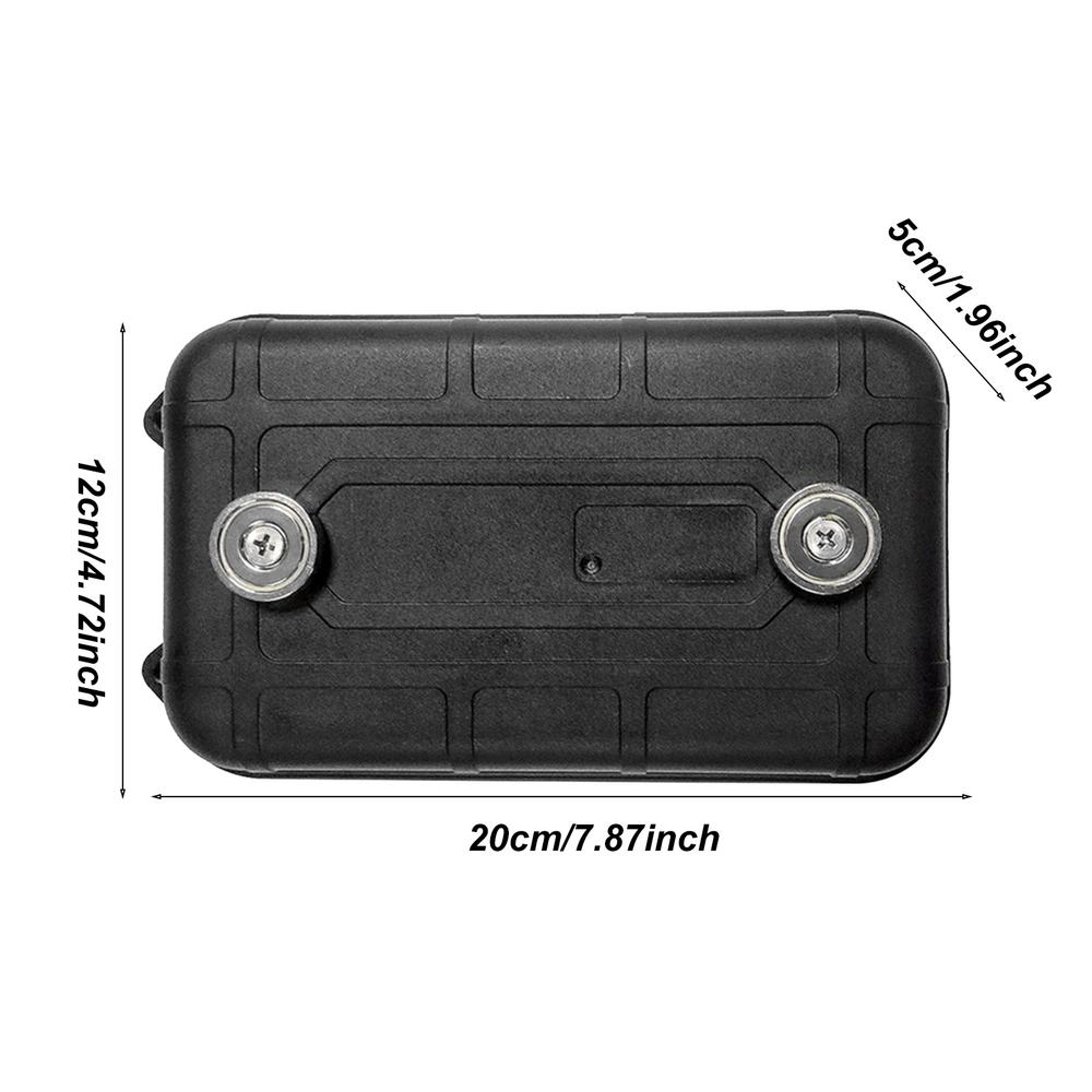 Magnetic Key Holders Under Car Hide Key Magnetic Box for Storage Key Indoors Outdoors Waterproof Hider Key On The Bottom of Car