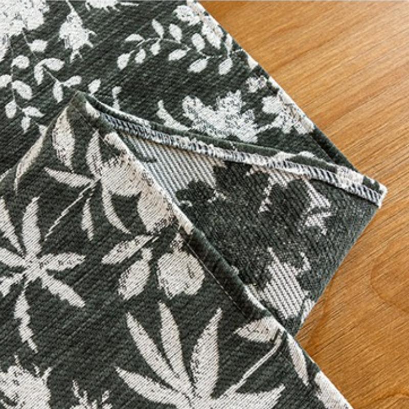 Retro Style Jacquard Table Cloth Home Restaurant Table Decoration Tea Table TV Cabinet Kitchen Cabinet Dust-Proof Home Decorate