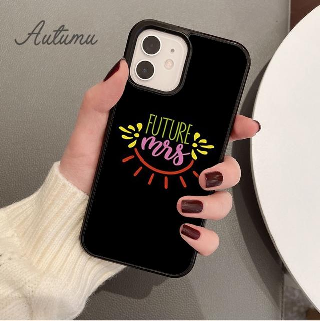 Future Mrs Bride Phone Case for iPhone 17 Air 15 16 16e 11 12 13 14 Pro Max Plus Cover coque Fundas Shell