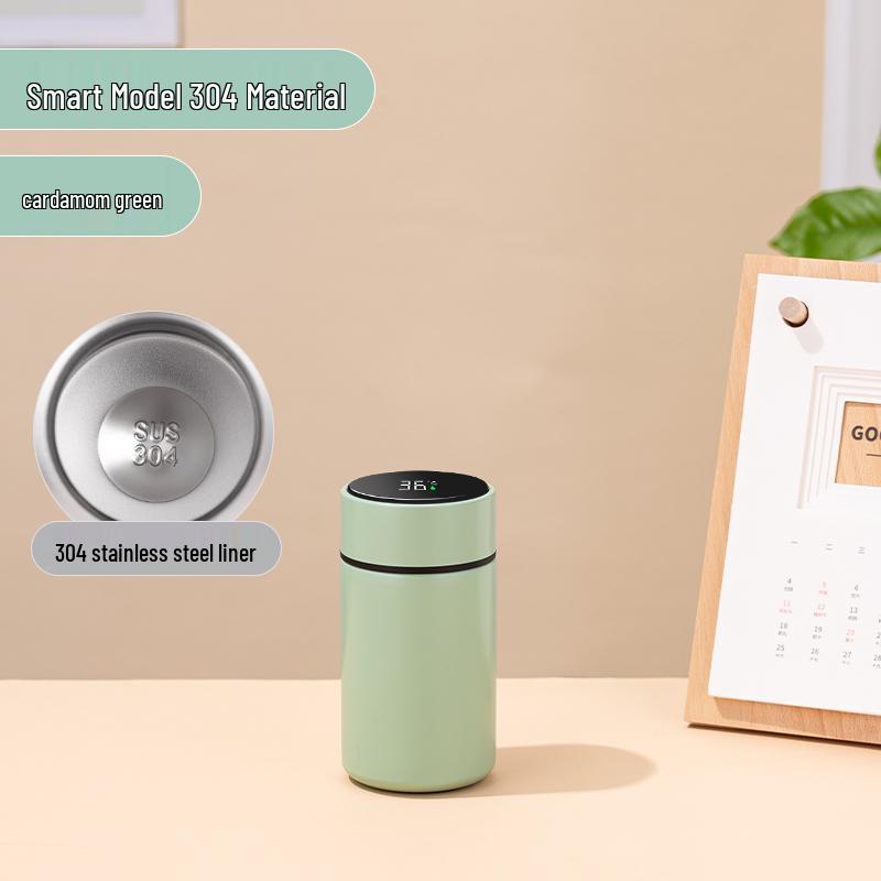 Smart 200ml Portable Insulated Ceramic Cup with Logo Engraving