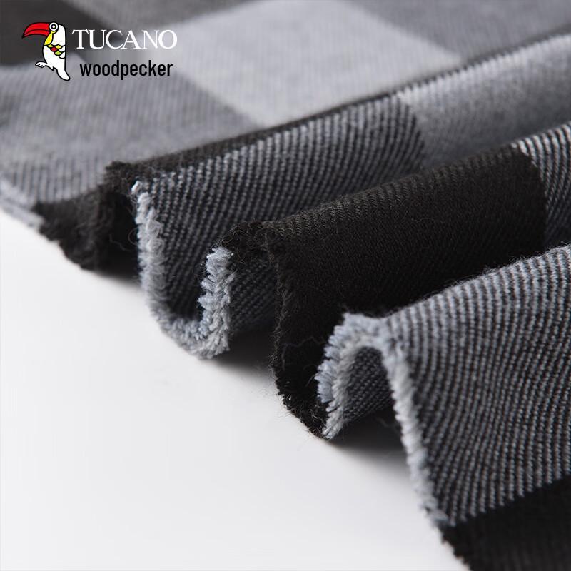 Woodpecker Autumn/Winter Plaid Scarf