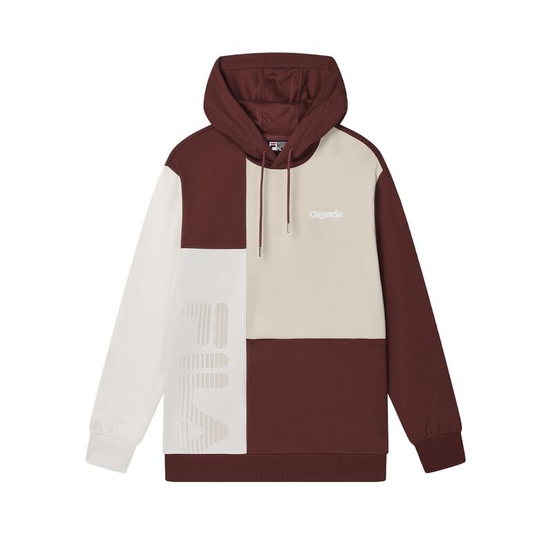 

New FILA Sweatshirt Men s Terracotta Red Brown F11M439209FBN 180/100A/XL