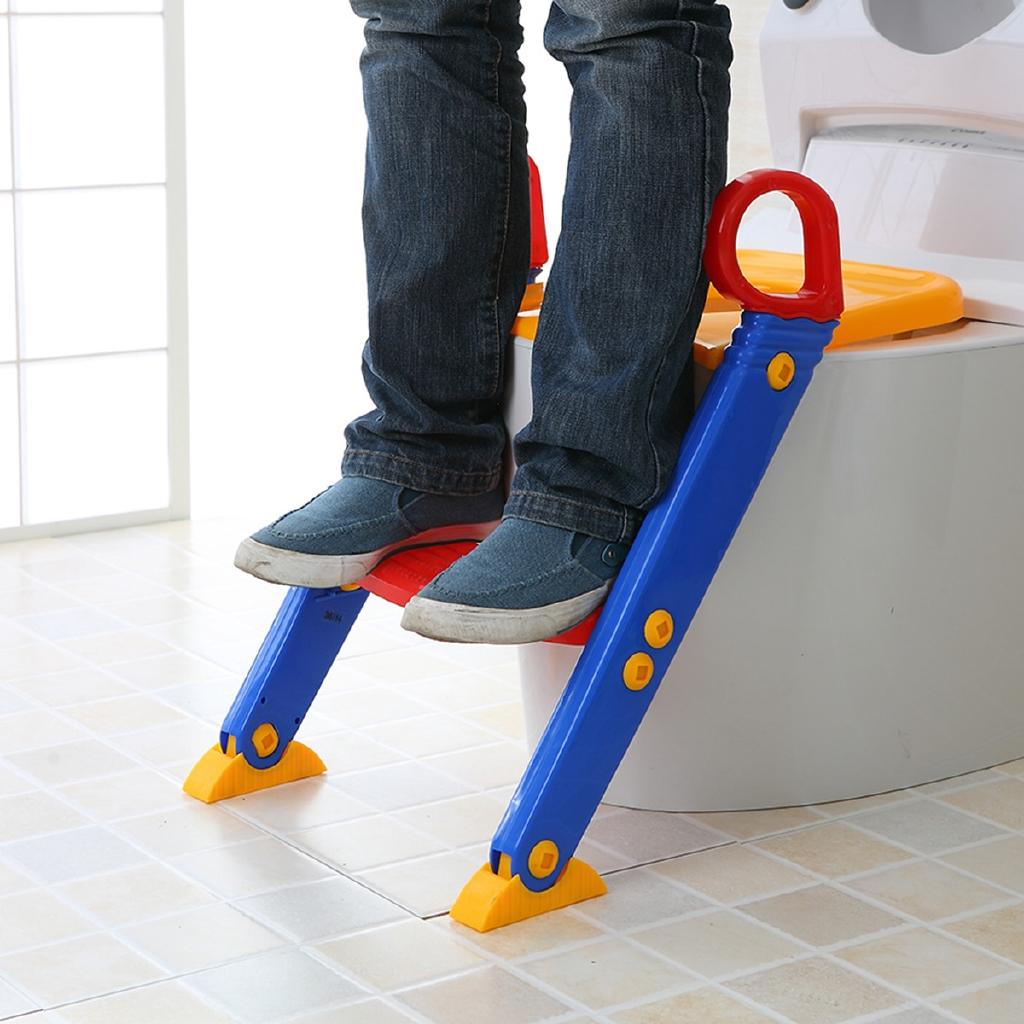 Kids Child Potty Training Seat with Step Stool Ladder for Toddler Child Toilet Chair 1.8kg