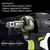 Brushless High Torque Impact Wrench Kit 320Nm,260Nm,120Nm Torque To Choose 42V