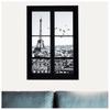 Les Trésors De Lily [M9128] - Trompe L'oeil Sticker 'View of the Eiffel Tower' (50x70 Cm)