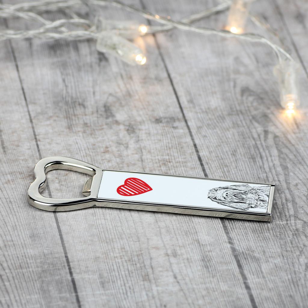 Italian Spinone, Spinone Italiano, Bracco Spinoso – Bottle opener with a dog, personalized fridge opener | Art-Dog