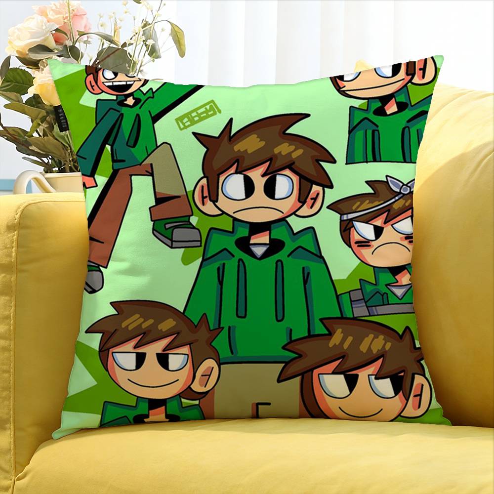 EEddsworld Edd Tom Matt Tord Round Various Sizes Square Pillow Case For Car Home Bedchamber Decor