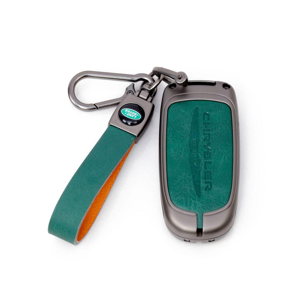 Chrysler 300C Genuine Leather Key Case for 2012-2016 Models, Sebring, Grand Voyager