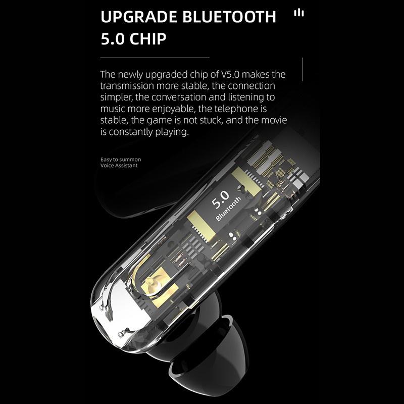 Wireless Bluetooth Earphone Waterproof Sport Earhook Headset Stereo Noise Reduction Headphone In Ear Earbuds with Microphone