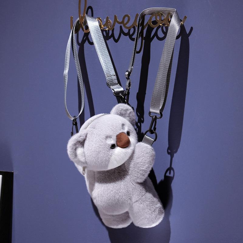 Niedliche Puppentasche, Cartoon-Zoo-Kollektion, Rucksack für Mädchen, Puppentasche