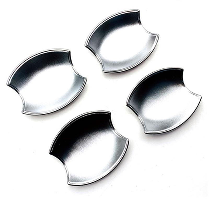 Car Door Handle Bowl Cover Cup Cavity Trim ert Catch Molding Garnish For Nissan Aura Matte Silver