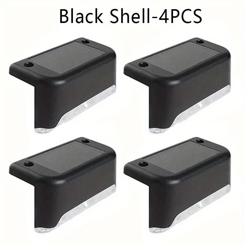 16 PCs of solar outdoor deck lights commercial street LED step lights suitable for balconies terraces stairs fences lanes paths