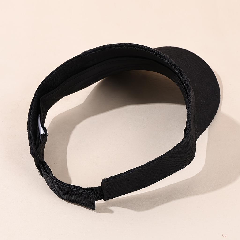 Sports Visor Hats Women Men Adjustable Empty Sun Top Hat Visor for Tennis Baseball Golf Athletic Cycling Running