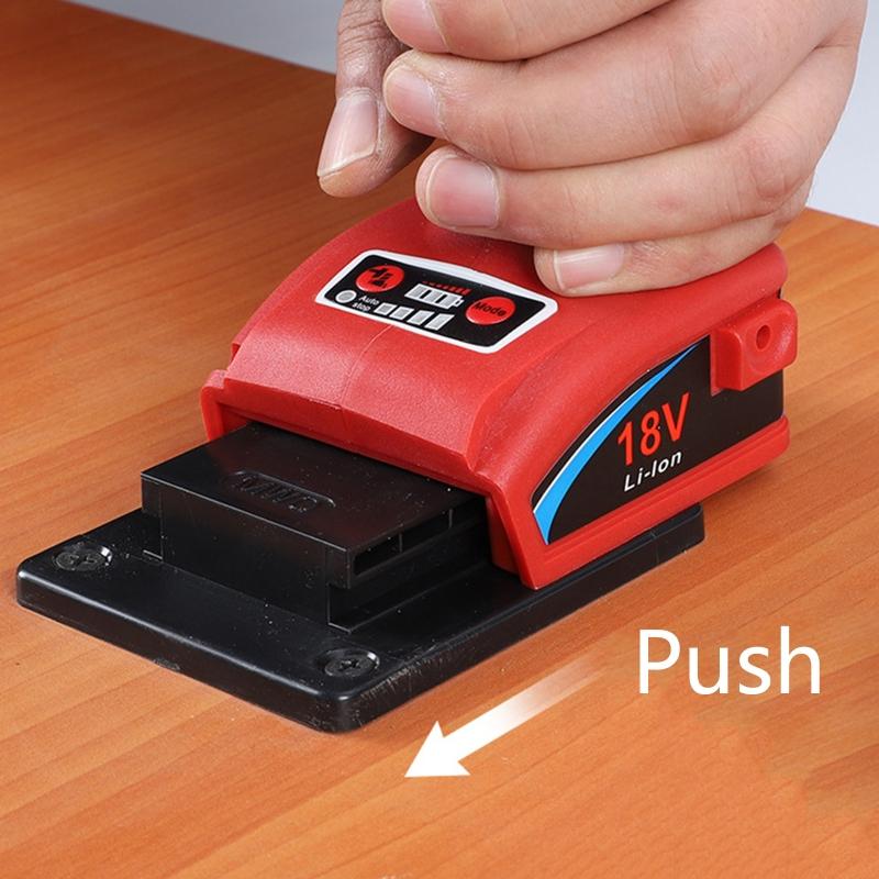 5 Pieces/set Electric Tool Screwdriver Wrench Base Snap for Miwaqi 14.4-18v Lithium Battery Wall Mount