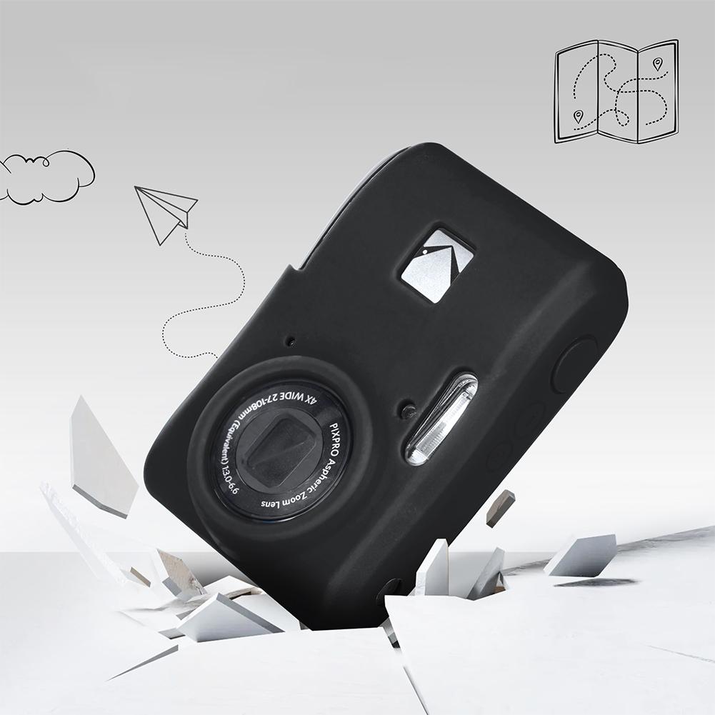 For KODAK PIXPRO FZ45/FZ55 Soft Silicone Protective Case Camera Body Cover Wear Resist Outdoor Travel Camera Protect Case