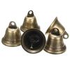 4pcs/10pcs 38mm Brass Christmas Decoration Jingle Bells Pet Pendants Hanging for Festival Party Making Wind Chimes Decorations