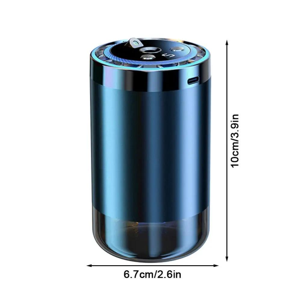 Intelligentes Auto-Parfüm-Diffusor-Gerät Intelligente Auto-Innendekoration Luftbefeuchter Umgebungslicht Wiederaufladbarer Aroma-Diffusor