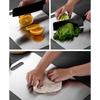 Titanium Skärbrädor för Kök Rostfritt Bräde 304 Stål Förtjockad Dubbelsidig Livsmedelskvalitet Bärbar Frukt Kött Hackning