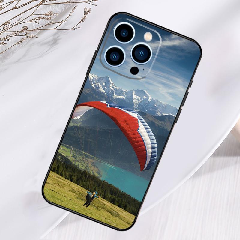 Paragliding Sport Phone Case For iPhone 17 Pro Max 15 14 13 12 11 16 Pro Max Plus 12 13 Mini 16e 17 Air Cover