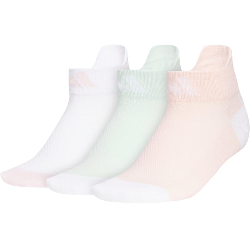 Adidas Girls  Short Ankle Cotton Sport Socks (3-Pack) KXL