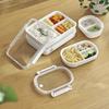 Microwave Safe Plastic Bento Box With Freshness Seal For Adults Home Office Use