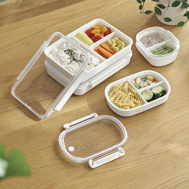 Microwave Safe Plastic Bento Box With Freshness Seal For Adults Home Office Use