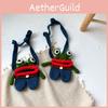 Adorable Cartoon-inspired Unisex Childrens Shoulder Bag Made From Soft Yarn