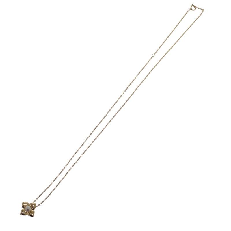 MIKIMOTO Necklace K18 Yellow gold/Pearl Women