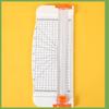 Sliding Safety Plastic Paper Cutter for Journaling and Office Use