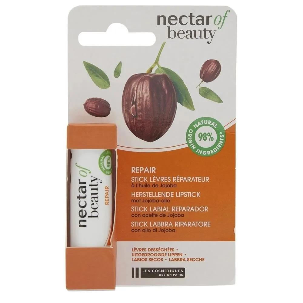 NECTAR OF BEAUTY Lip Balm 4g 4 Pack Jojoba Oil NECTAR OF BEAUTY Jojoba Oil Repairing Lip Balm