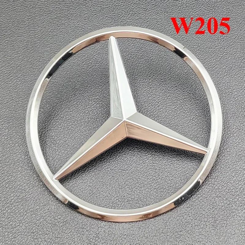 3D ABS Chrome C63S Logo Letters V8 BITURBO Badge Car Rear Star Sticker Trunk AMG Emblem For Mercedes Benz C63S AMG W205 C205 AO1JUYFT2