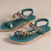 Fashion Women's Sandals Bohemia Style Sandals Summer New Shoes for Woman Flip Flops Beach Summer Shoes Women Low Heels Footwear