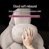 Compatible with Xiaomi YU7 Headrest & Lumbar Leather Neck Pillow, Official Cotton Cushion for Car Interiors.