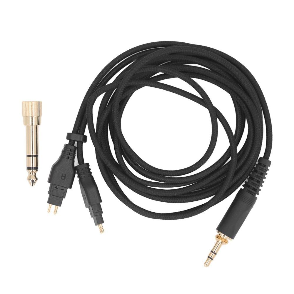 

with 6.35mm Plug Adapter Earphone Replacement Cable for HD580 HD600 HD650 HD660S HD6XX HD535 HD545 HD565 HD265