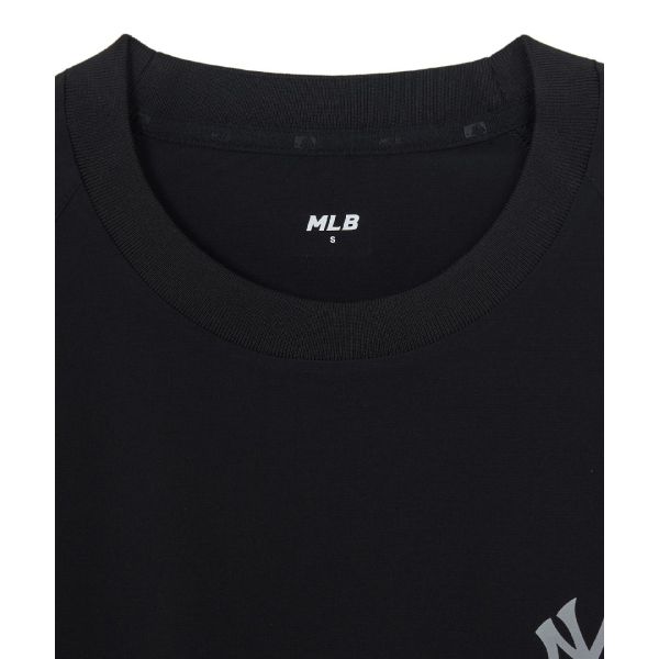 MLB New York Yankees SS26 Emstreet Logo Crew Neck Short Sleeve T-Shirt Unisex T-Shirt 3ARSB0263-50BKS