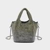 Cross-Border Rhinestone-Full Women's Evening Handbag: Shiny Diamond Inlaid Chain Shoulder/Crossbody Bag