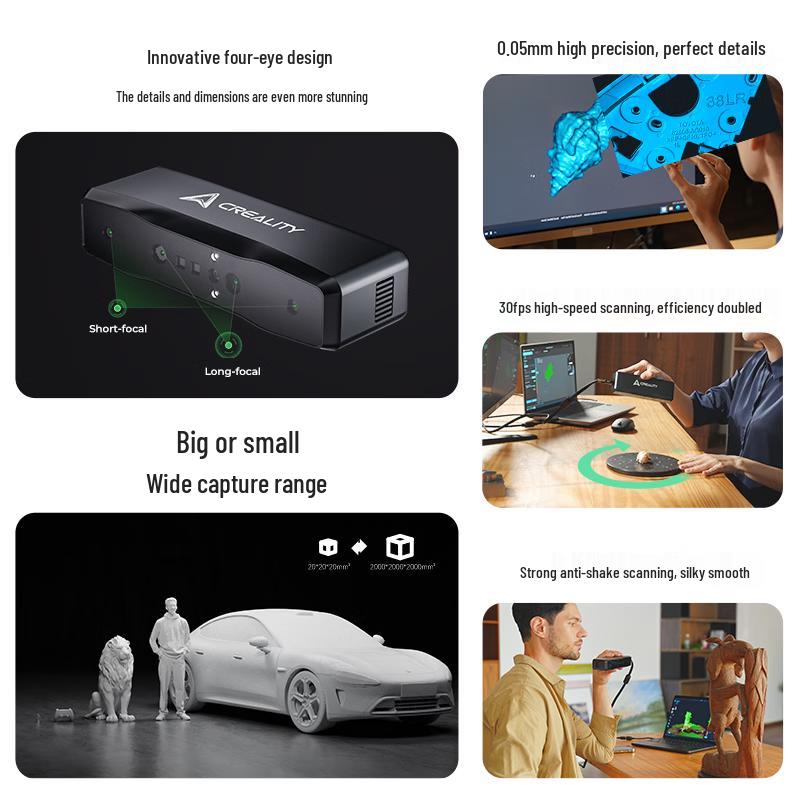 Creality 3D Otter Lite Handheld 3D Scanner