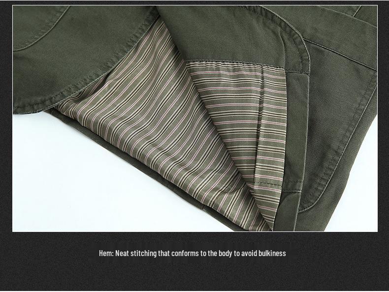 Men's Plus Size Cotton Blazer Jacket - Korean Style Spring/Autumn