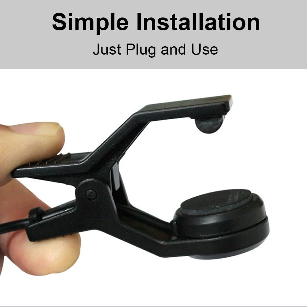 Clip On MicrophoneInstrument PickupTuner Vocal Pickup, Portable Pickup Microphone Universal Tuner Vocal Pick Up Tuner MicrophonePickups & Pickup