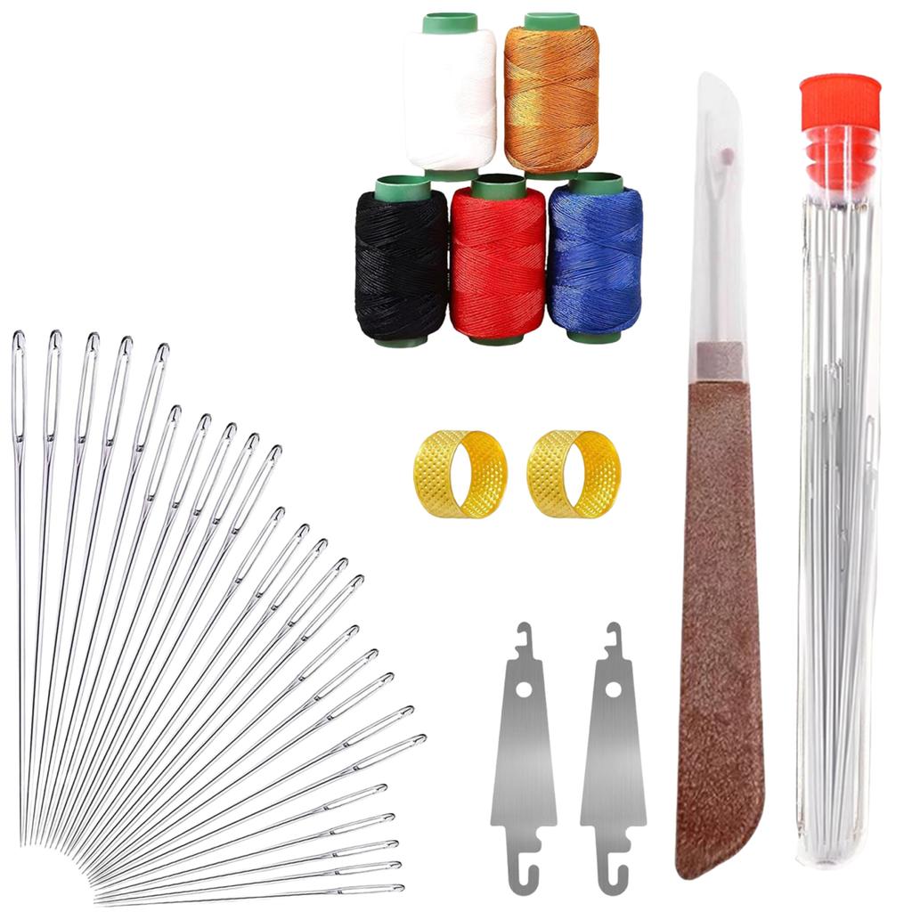 DIY Multi-function Sewing Box Set Big Eye Steel Needles for Hand Quilting Stitching Embroidery Thread Sewing Sewing Kits 2025