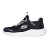 Kids Bounder Simple Cute Low-Top Casual Shoes Kids Sneaker Black 303585L-BLK