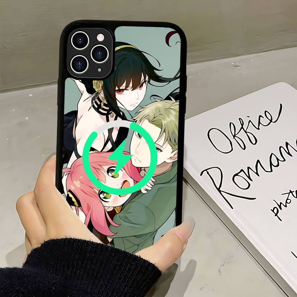 Classic Anime Spy X Family For Magsafe Magnetic Phone Case For IPhone 17 16 15 14 Plus 13 12 11 Pro Max Air Cover