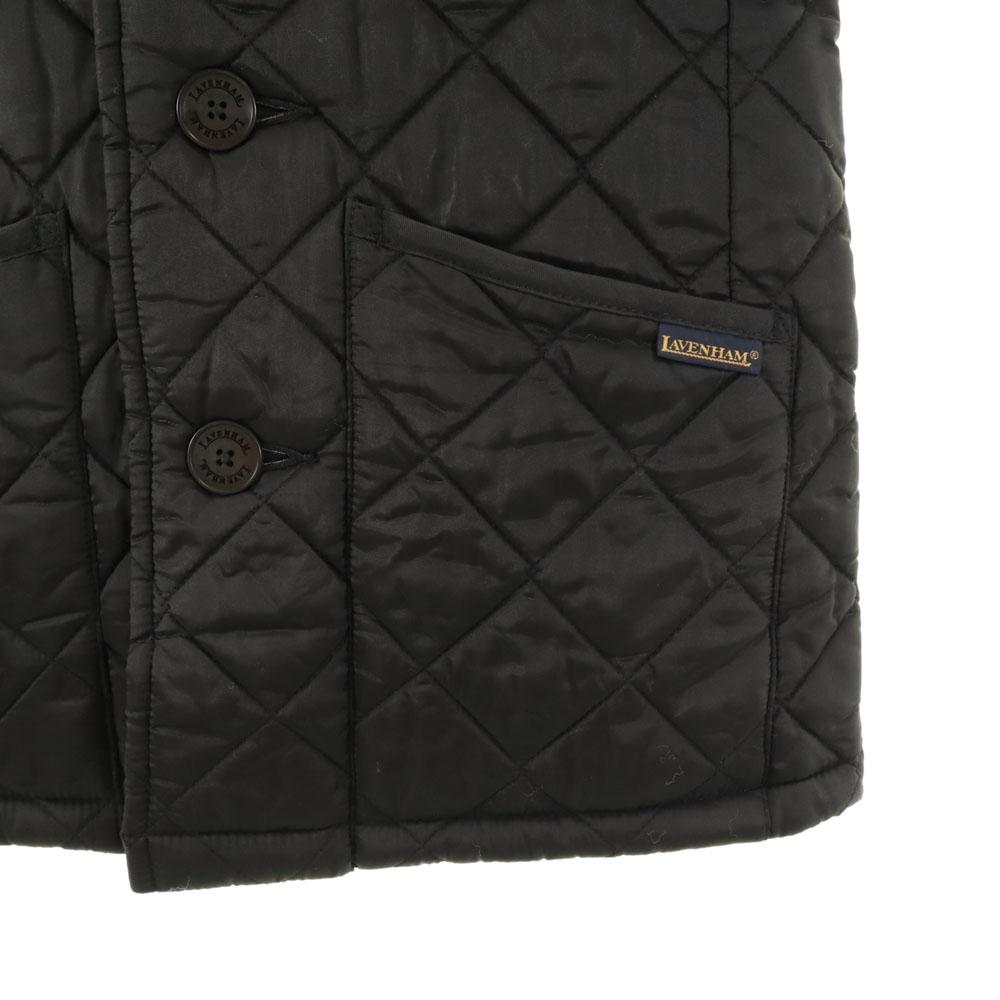 LAVENHAM Fabriqué en Angleterre Veste matelassée 34 noir Femme Occasion