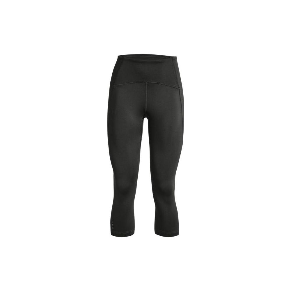 

Under Armour Solid Color Tight-Fitting Seven-Quarter Sports Pants Women bottoms Gray 1370058-010 XS