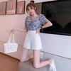 2024 Spring Korean-Style High Waist Loose Fit Women's Shorts
