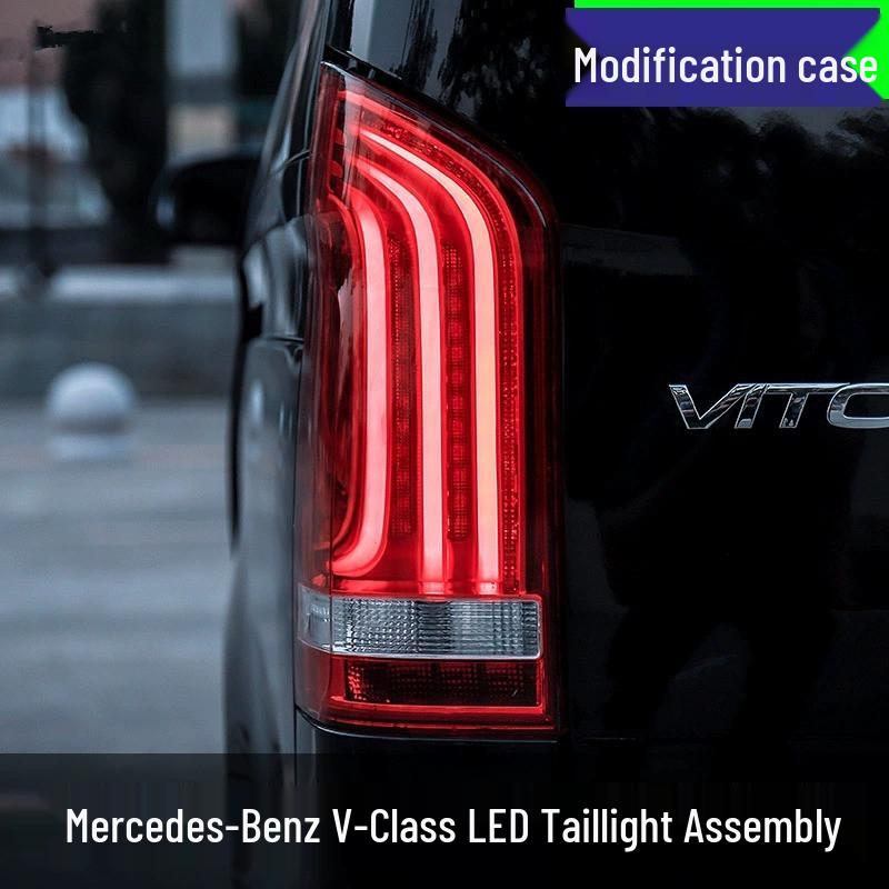 Mercedes 2016-2023 Vito LED Tail Light Assembly with Flowing Turn Signal V260
