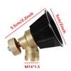 3pcs Adjustable High-Pressure Spray Heads Garden Water Gun Scattering Nozzle Use In Greenhouses And Agricultural Settings